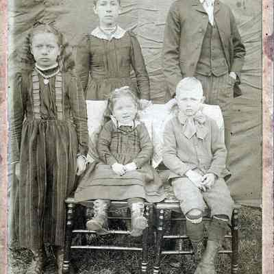 David Delaney and Hester Jane (Headlee) Delaney family