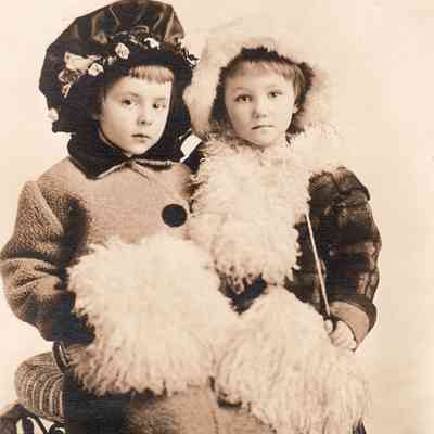 Marion (Brosius) Berrehsem [1905-1984] and Margaret Lucile (Brosius) Wylie [1907-1999]