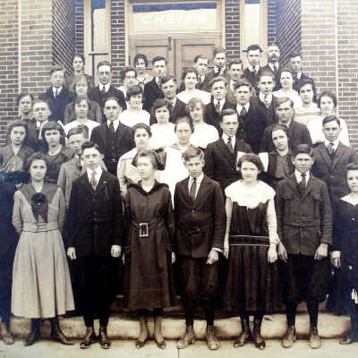 Center Township High School in Rogersville, Center Township, Greene County, Pennsylvania