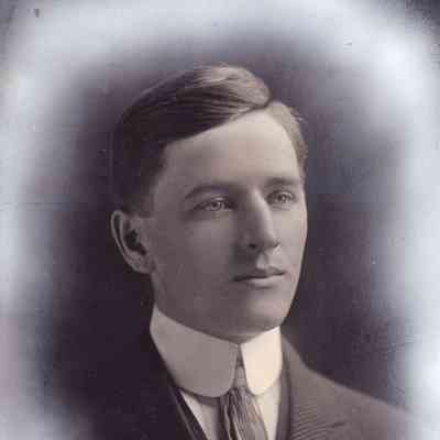 Waynesburg College Scrapbook, Photo 29 - John Lynn Crawford Gordon Meighen [1888-1983], Waynesburg College, Class of 1913