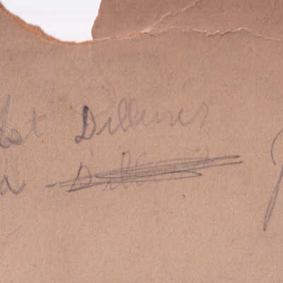 Notes on reverse of image