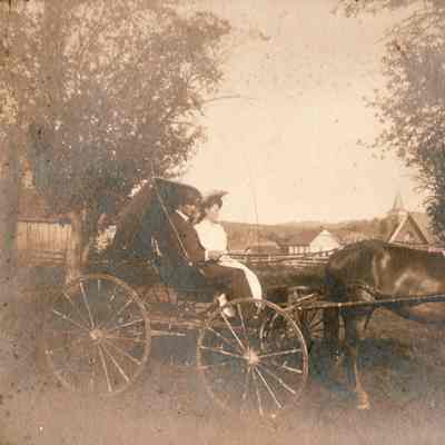 Rogersville, Center Township, Greene County, Pennsylvania - View in background