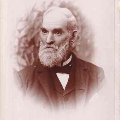 Phelan-Walker Album, Photo 06 - Benjamin A. Rinehart [1826-1907]: See WEB LINKS to DOWNLOAD high-resolution image.