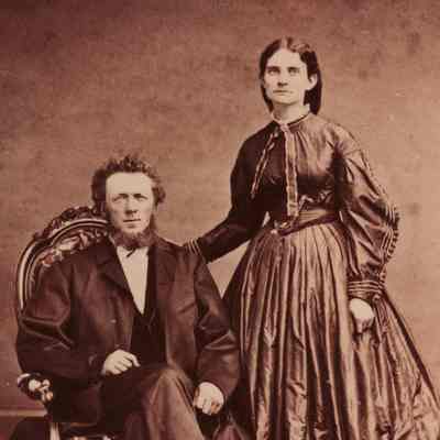 Robert Wylie and his wife, Elizabeth McCormick (Beall) Wylie