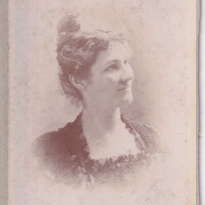 Kline-Moredock Album 01, Photo 14 - Anna (McClain) Kline [1868-1916]