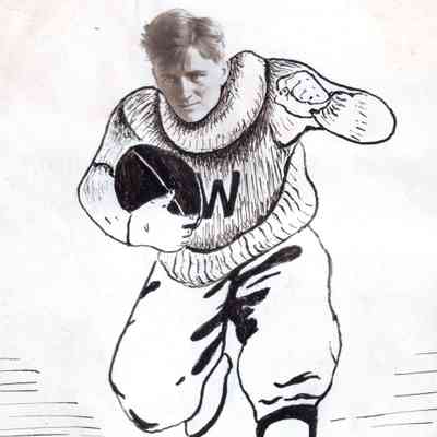 Waynesburg College Scrapbook, Photo 78 - John Lynn Crawford Gordon Meighen [1888-1983], Waynesburg College, Class of 1913