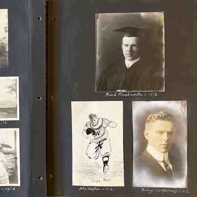 Waynesburg College Scrapbook, Photos 72-79