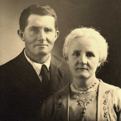 Stephen Howard Crayne and his second wife, Mary (Hubbard) Crayne