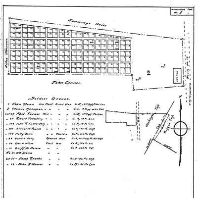 Bethlehem - Washinton Township - Greene County - Pennsylvania - WPA Cemetery Plat
