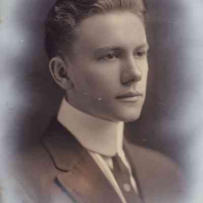 Waynesburg College Scrapbook, Photo 47 - Arthur Hoge King [1891-1969], Waynesburg College, Class of 1913