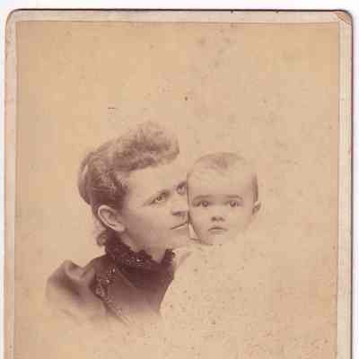 Louise (Inghram) Denny [1867-1956] with her daughter, Mary Inghram (Denny) Weaver [1891-1972]