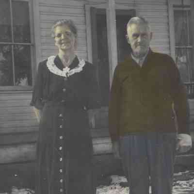 John Wesley White and his wife, Ida (Hostutler) White