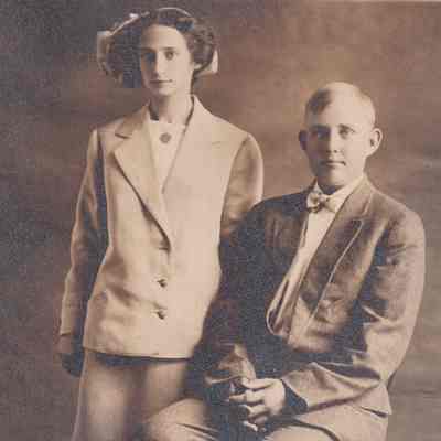 Mary (Vance) McCann [1898-1987] and Gordon Vance [1896-1973]