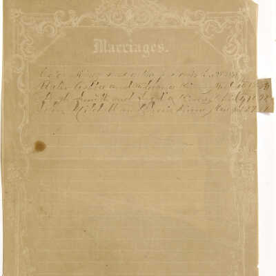 Eaton Kinney Family Bible - Page 2