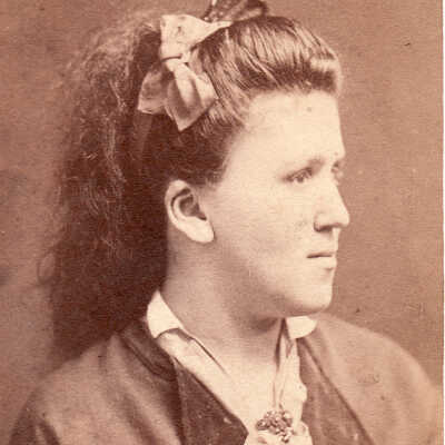 Silveus-Taylor Album 03 Series, Photo 17 - Frances Laura "Fannie" Minor