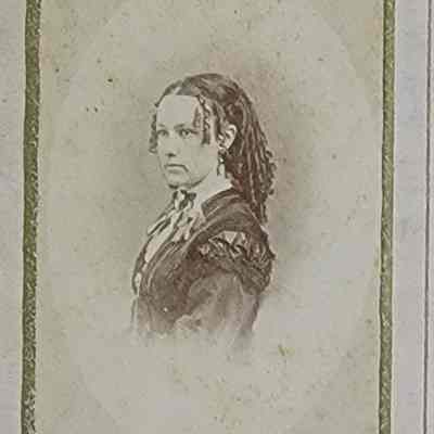 Original album page with inscription [Taken by eBay vendor before album was disassembled.]