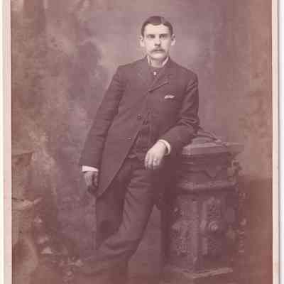 Pauley-Thompson Album, Photo 26 - Harry Clay Lucas: See WEB LINKS to DOWNLOAD high-resolution image.