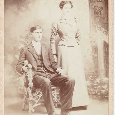 Robert Johnson Auld [1878-1951] and Flossie Elizabeth (Auld) Wallace [1874-1921]