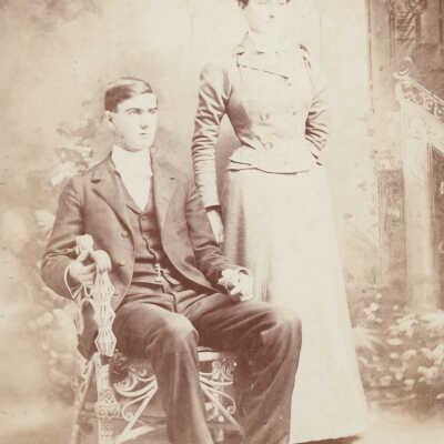 Robert Johnson Auld [1878-1951] and Flossie Elizabeth (Auld) Wallace [1874-1921]