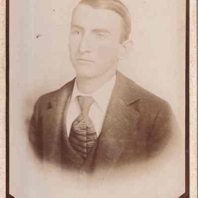 Vance-McFarland Album 01, Photo 02 - John Henry McFarland [1864-1923]: See WEB LINKS to DOWNLOAD high-resolution image.