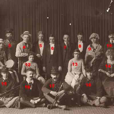 Waynesburg College Theater Group: See WEB LINKS to DOWNLOAD high-resolution image.