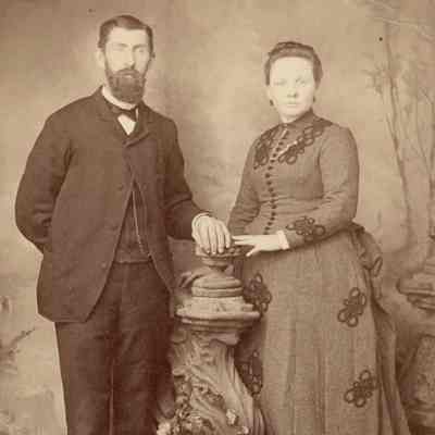 James H. Morris [1844-1921] and his wife, Mary P. (Reynolds) Morris [1846-1918]