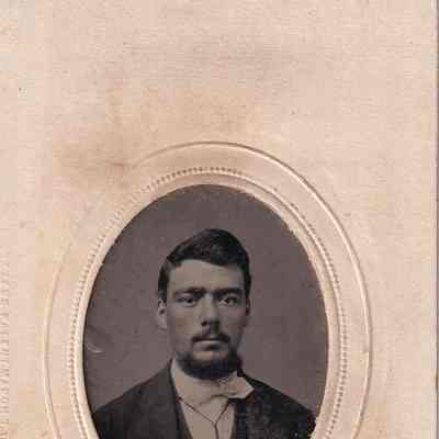 John Chalmers Rike [1849-1918], Waynesburg College, Class of 1873: See WEB LINKS to DOWNLOAD high-resolution image.