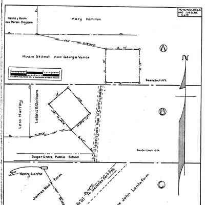 Douglas - Greene Township - Greene County - Pennsylvania - WPA Cemetery Plat