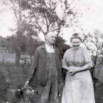 Joel Freeman Byers [1878-1943] and his wife, Anna (Cowell) Byers [1879-1959]
