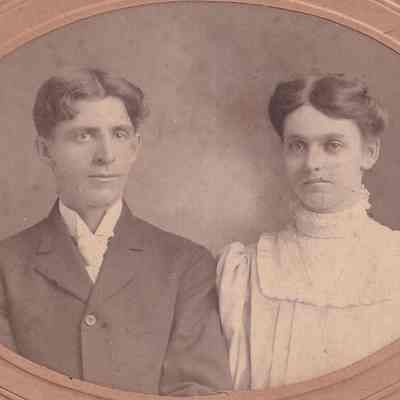 Omie Francis Cree [1881-1962] and his wife, Rosa Bell (Zimmerman) Cree [1881-1867]