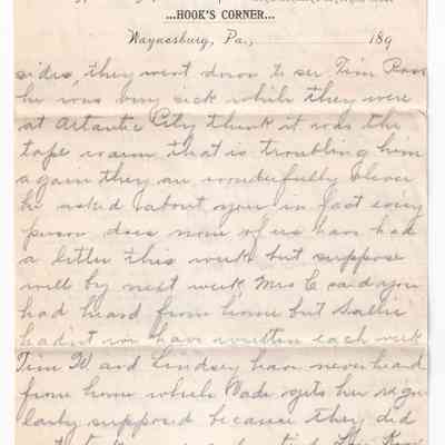 Phelan to Denny, letter, 10 August 1900 - Page 3: See WEB LINKS to DOWNLOAD high-resolution image.