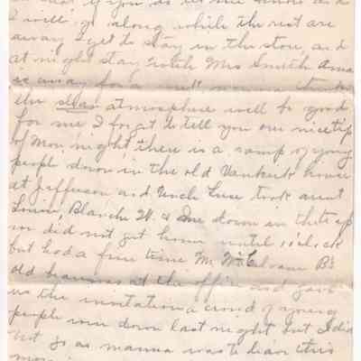 Phelan to Denny, letter, 10 August 1900 - Page 4: See WEB LINKS to DOWNLOAD high-resolution image.