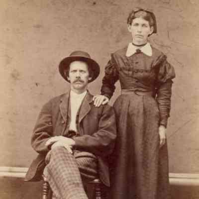 Hoge-Woods Album 01, Photo 03 - James Hoge and Margaret (Kent) Hoge