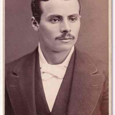 Pauley-Thompson Album, Photo 30 - Joseph Gladden: See WEB LINKS to DOWNLOAD high-resolution image.