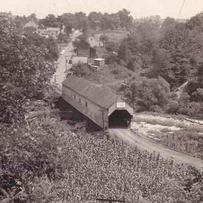 Covered bridge across Whiteley Creek, on Mapletown Road - Monongahela Township, Greene County, Pennsylvania