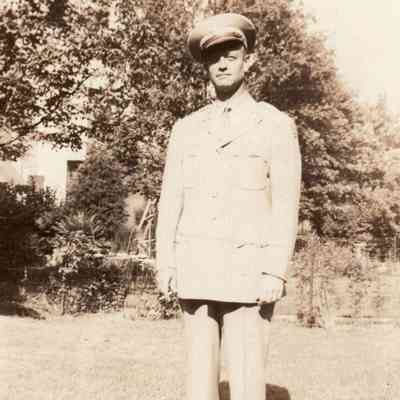 John Hughes Crago in his WWII uniform