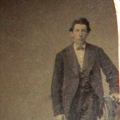 J. H. and Elizabeth (Throckmorton) Wood Family Bible, Photo 01 - Robert Stevens