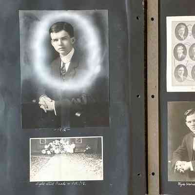 Waynesburg College Scrapbook, Photos 67-71