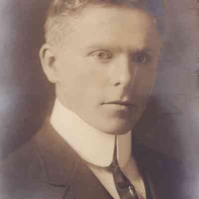 Waynesburg College Scrapbook, Photo 77 - Thomas Ewing Montgomery [1891-1962], Waynesburg College, Class of 1913