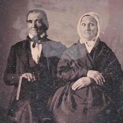 Jacob Fitz Randolph and his wife, Ruth (Baily) Fitz Randolph