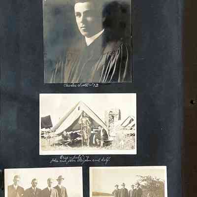 Waynesburg College Scrapbook, Photos 80-83