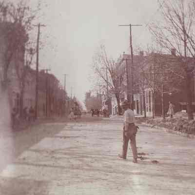 Waynesburg Album, Photo 29 - High Street in Waynesburg, Greene County, Pennsylvania