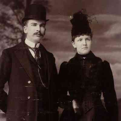 George Brinton McClellan Jacobs and his wife Ina Luella (Maxwell) Jacobs