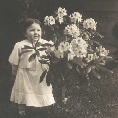 Martha (Call) Labin [1907-2004], age 1 year
