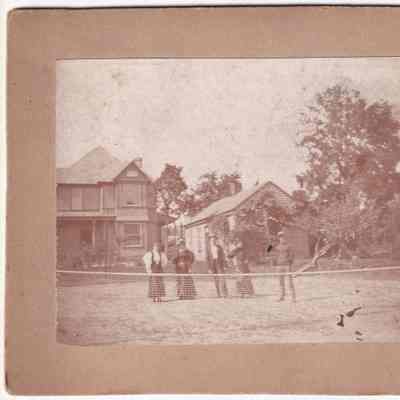 Tennis in Waynesburg, Greene County, Pennsylvania: See WEB LINKS to DOWNLOAD high-resolution image.