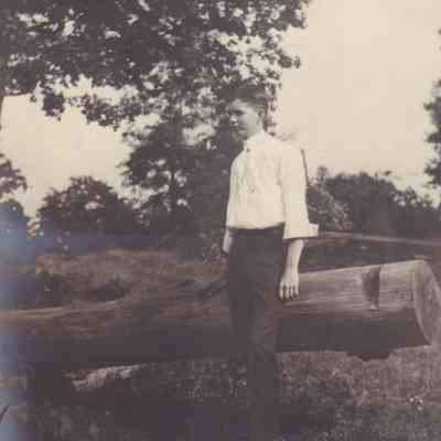 Waynesburg College Scrapbook, Photo 05 - Paul Waddell Knox [1891-1965]