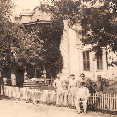 Dr. William Melville and Mary A. (Sammons) Parry home - Aleppo Township, Greene County, Pennsylvania