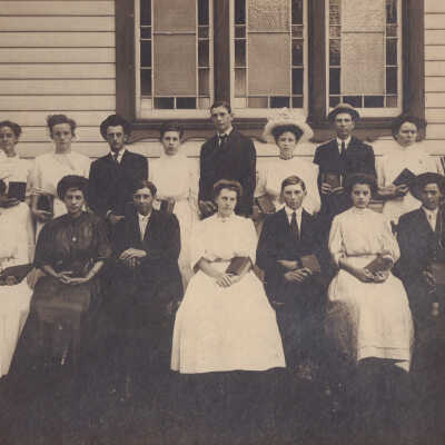 Holbrook Christian Church Sunday School in Holbrook, Center Township, Greene County, Pennsylvania