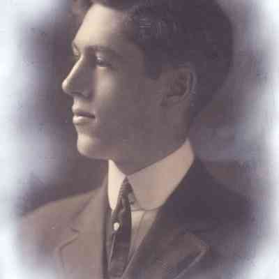 Waynesburg College Scrapbook, Photo 59 - Samuel Ewing McNay [1889-1972], Waynesburg College, Class of 1913