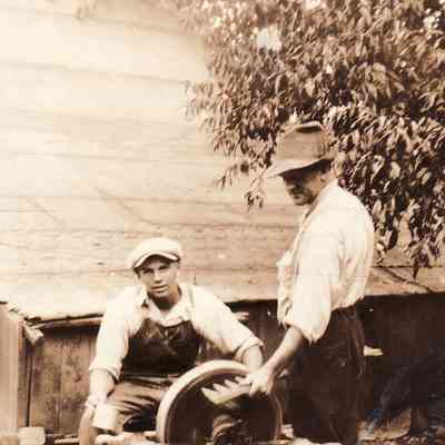 Russell Edward Crago [1907-1993] and Joel Freeman Byers [1878-1943]